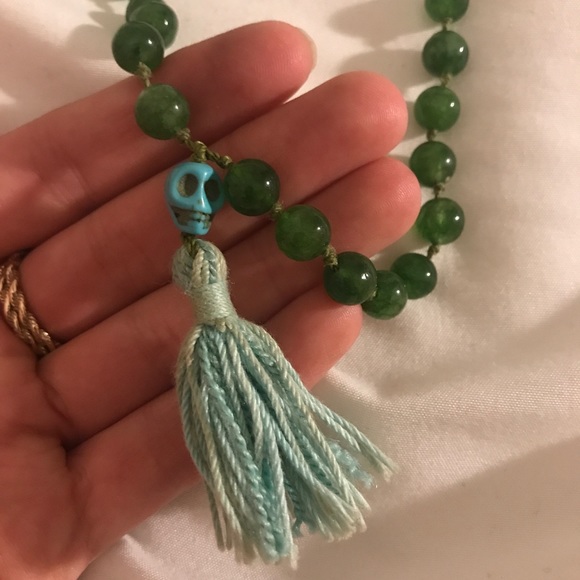 Jade Mala Beads - Picture 2 of 2